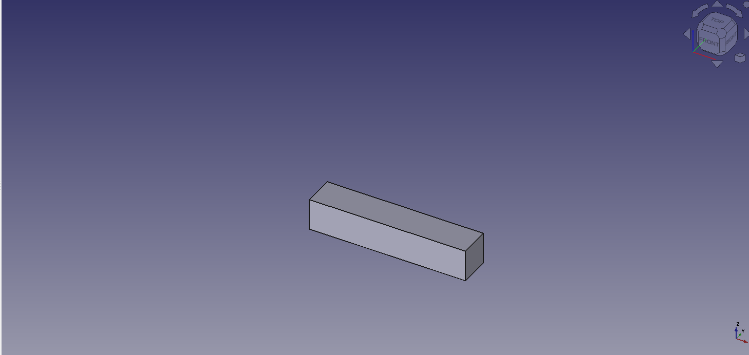 The cube automatically resizes